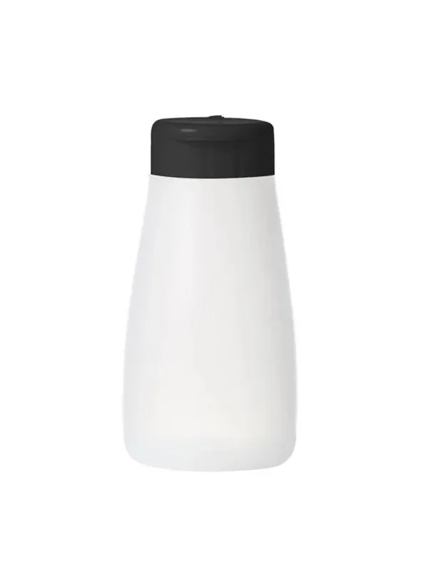 CHEF INOX SOFT SQUEEZE SHAKER BOTTLE WITH BLACK CAP 300ml