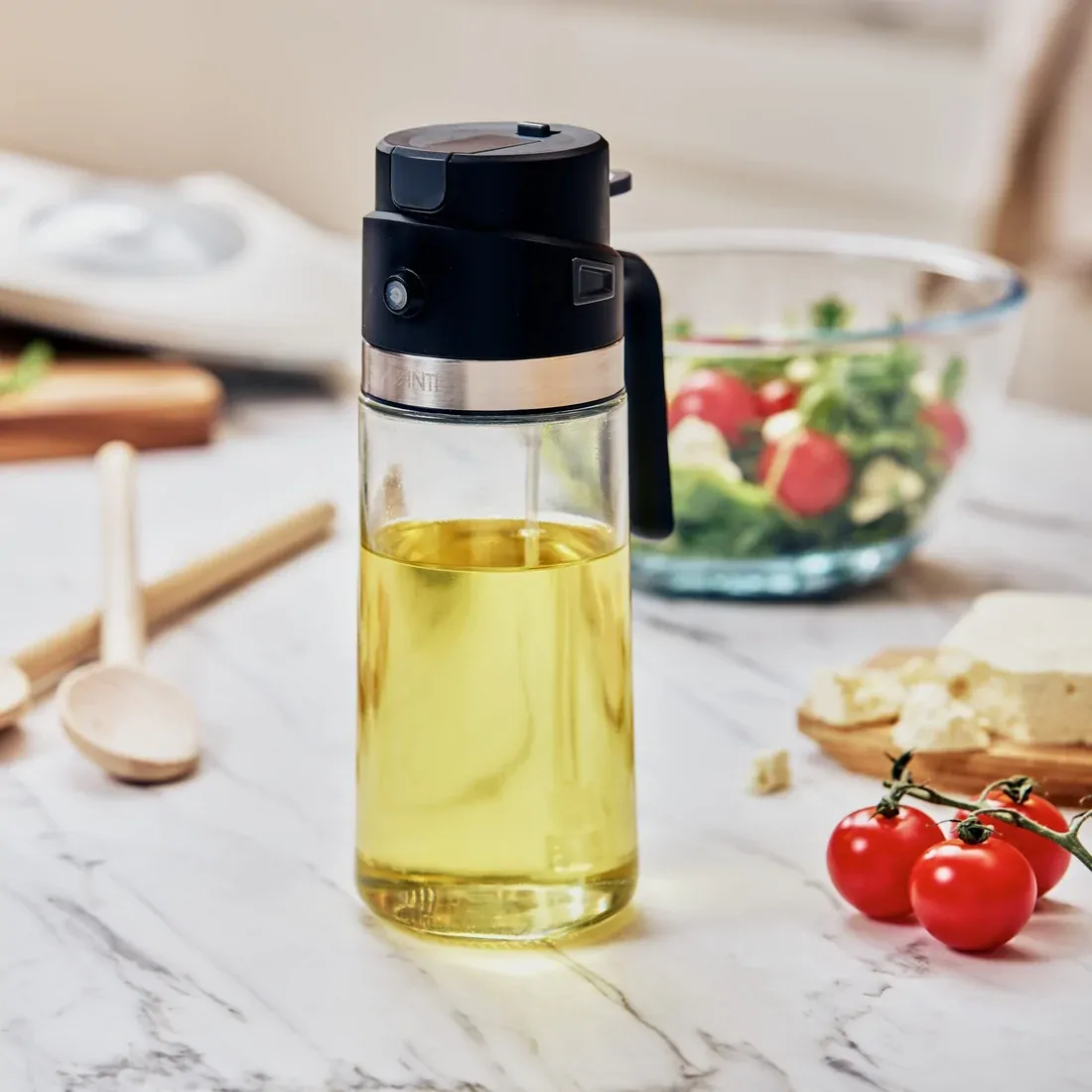 Avanti Oil Pourer & Dispenser 500ml Glass Bottle