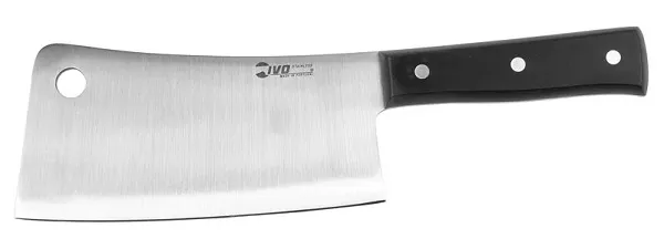 IVO BLADEMASTER CLEAVER BLACK HANDLE 180mm