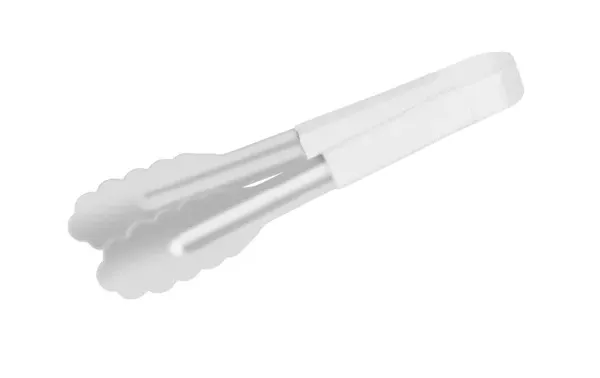 CHEF INOX UTILITY TONG PVC HANDLE WHITE 230mmL