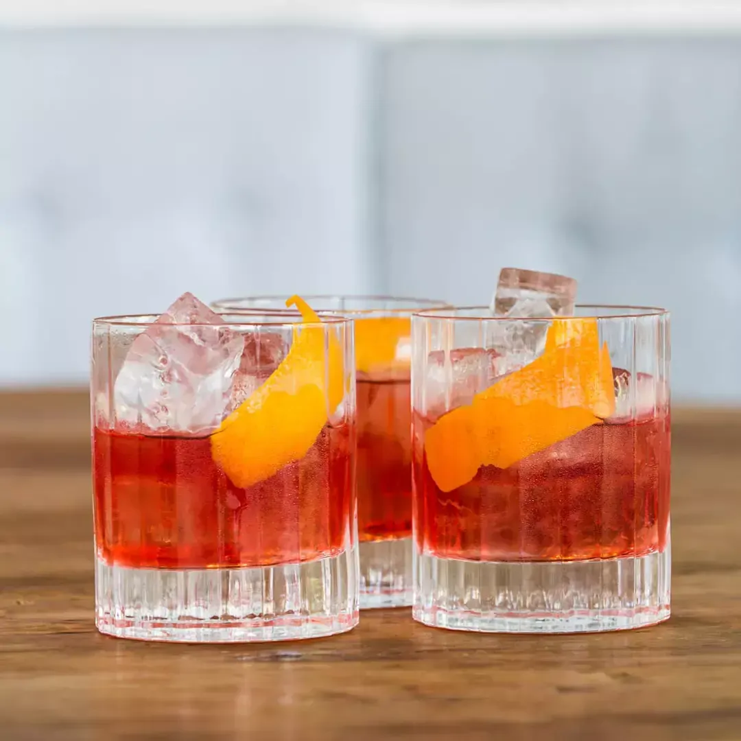 LUIGI BORMIOLI BACH DOUBLE OLD FASHIONED GLASS 335ml