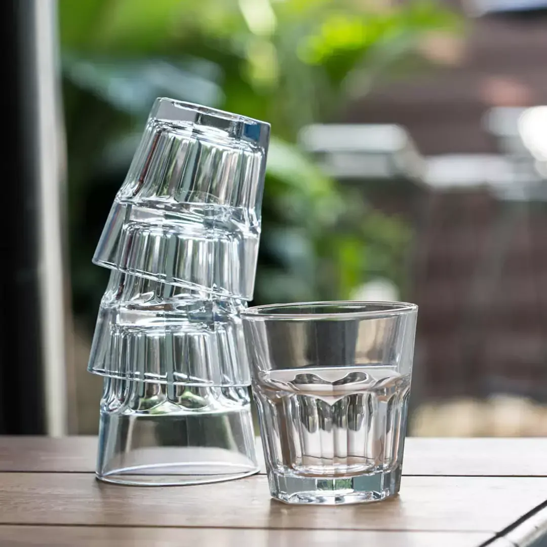 CROWN CASABLANCA HEAVY BASE HIBALL GLASS 266ml
