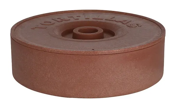 CHEF INOX CONEY ISLAND ROUND TORTILLA WARMER BROWN