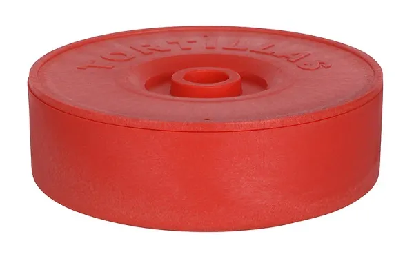 CHEF INOX CONEY ISLAND ROUND TORTILLA WARMER RED