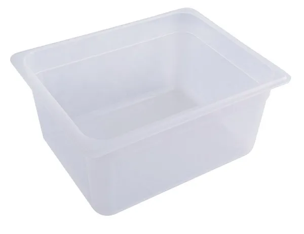 GASTROPLAST FOOD PAN  8L POLYPROPYLENE  SIZE 1/2 OPAQUE 