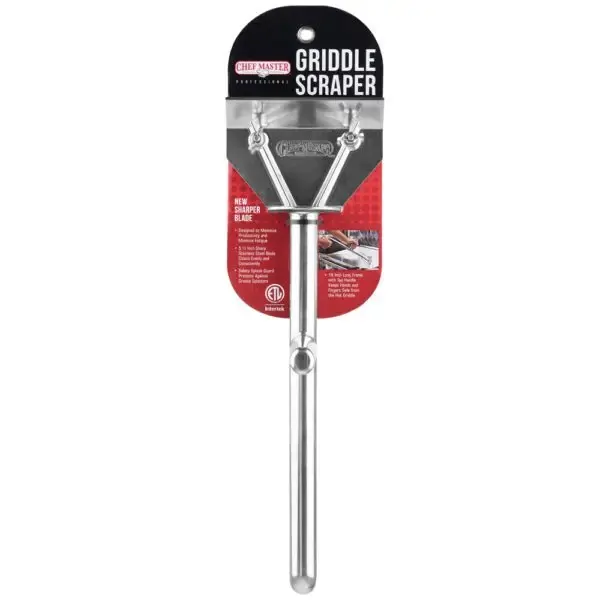 Chef Master Premium Griddle Scraper 18"