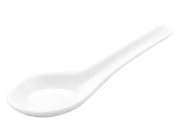 VITROCERAM CHINESE SPOON 130mm WHITE