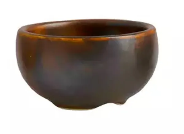 MODA PORCELAIN RAMEKIN / SAUCE DISH RUST 70mmØ x 35mmH
