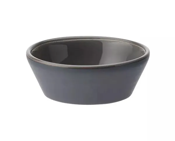 UTOPIA CORE SLATE STONEWARE SAUCE DISH 95mm x 35mmH