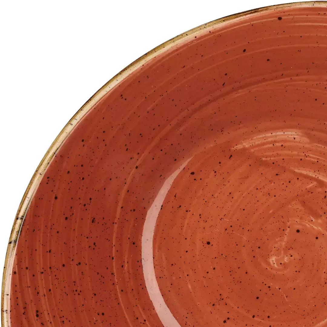 CHURCHILL STONECAST TRIANGULAR BOWL 185mmØ x 185mmW