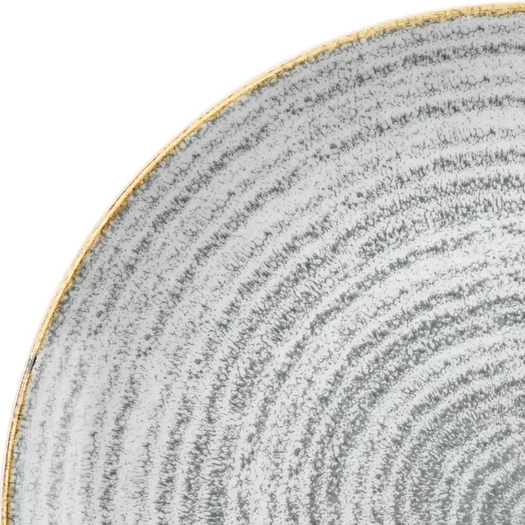 CHURCHILL STUDIO PRINTS HOMESPUN OVAL COUPE PLATE