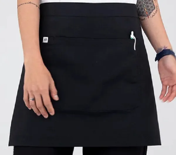 Aussie Chef Luca Waist Apron Black