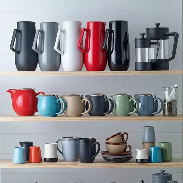 BREW WATER JUG 1.2Ltr SOLID COLOUR WHITE