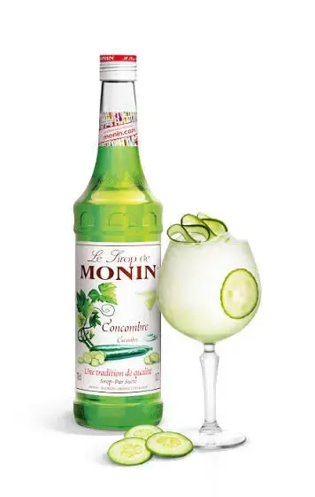 Monin Cucumber Syrup 700ml