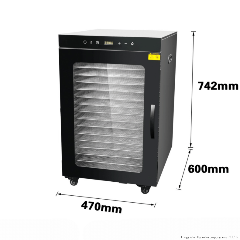 Benchstar FD-16HB Food Dehydrator – 16 Trays