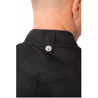 CHEF WORKS MENS SPRINGFIELD BLACK ZIPPER JACKET