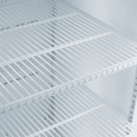 BROMIC 2 DOOR UPRIGHT DISPLAY FRIDGE WHITE 960LTR