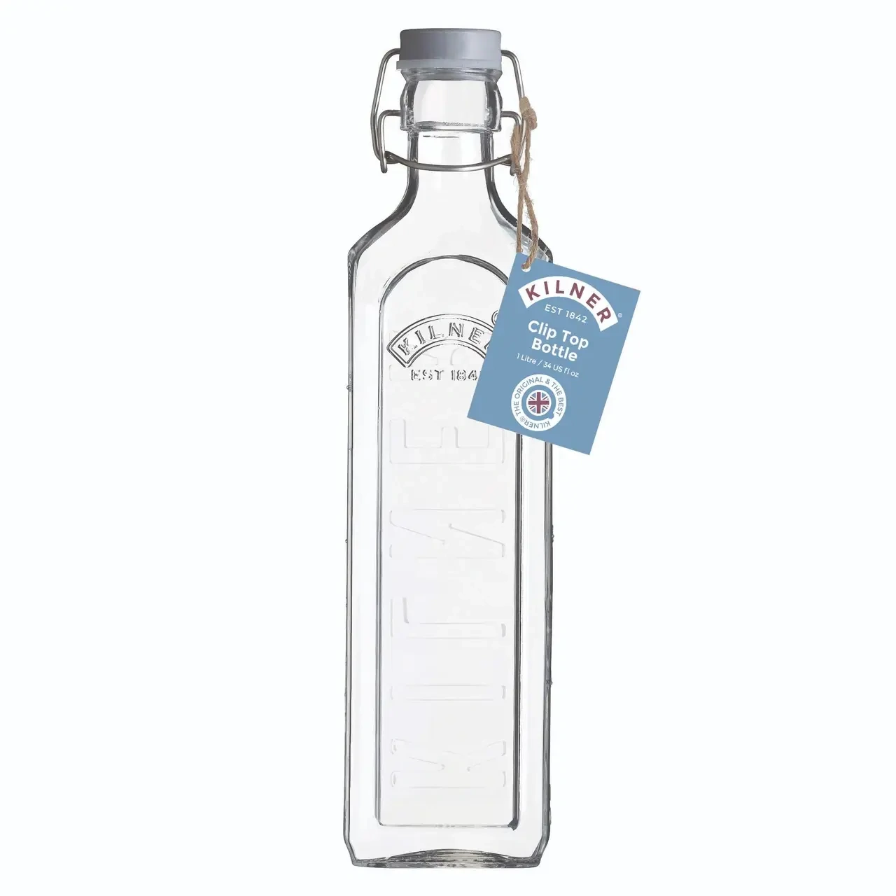KILNER CLIP TOP BOTTLE 1 LITRE