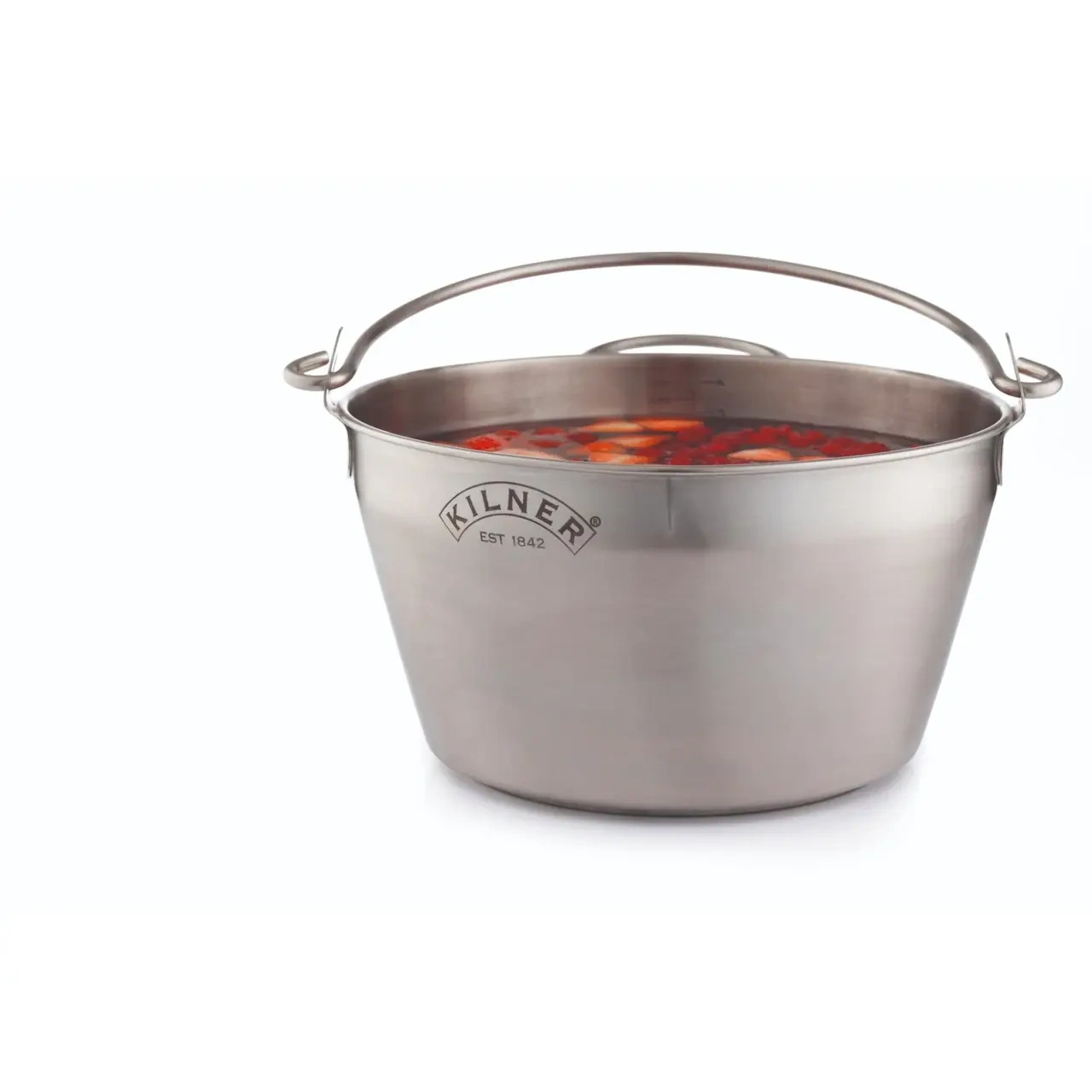 KILNER ORIGINAL STAINLESS STEEL JAM PAN 8 LITRE