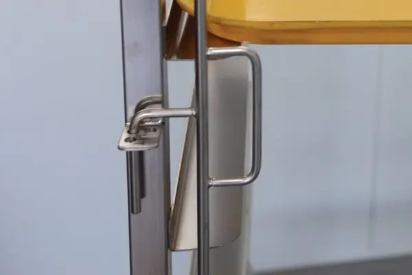 MANTOVA S/ST 10 TIER BREAKFAST TRAY TROLLEY