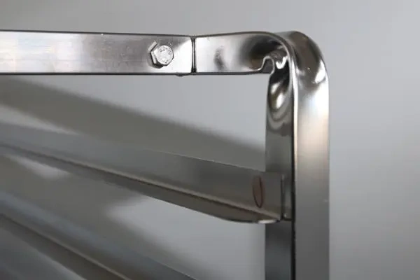 MANTOVA 18 TRAY PASTRY TROLLEY ZINC PLATED