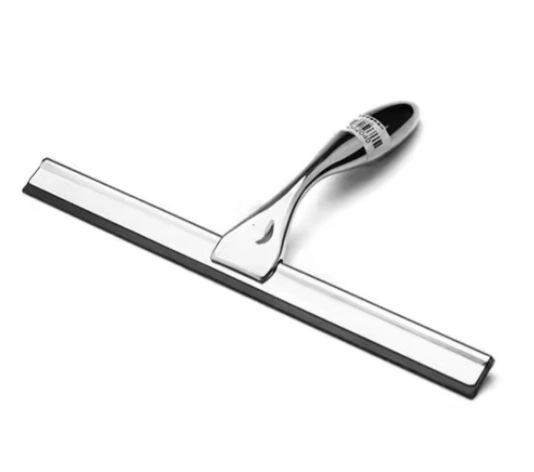 KK STAINLESS STEEL HANDHELD SQUEEGEE 124mm x 165mm