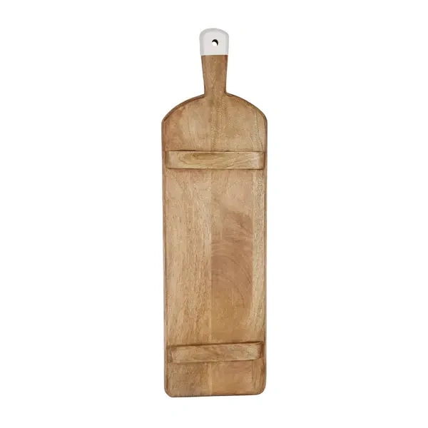 CHEF INOX MANGOWOOD RECT SERVING BOARD FOOTED 