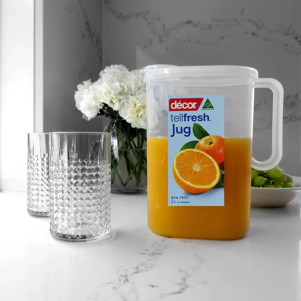DECOR TELLFRESH 2 LITRE JUG WITH LID