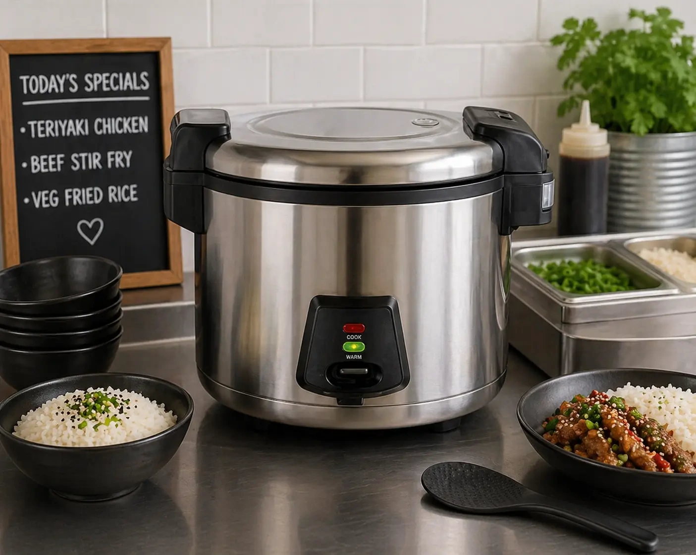 BIRKO RICE COOKER 6 LITRE