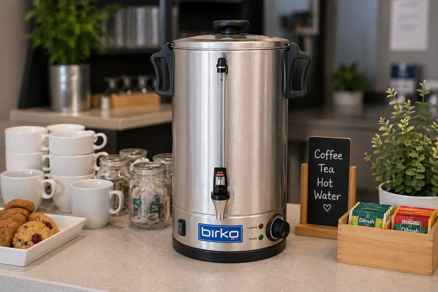 BIRKO COMMERCIAL S/ST URN 20 LITRE