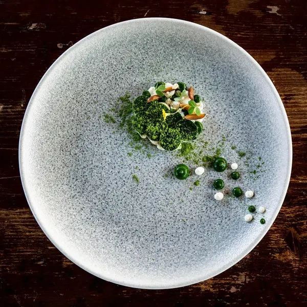 BONNA LUCA ROUND PLATE 210mmØ OCEAN