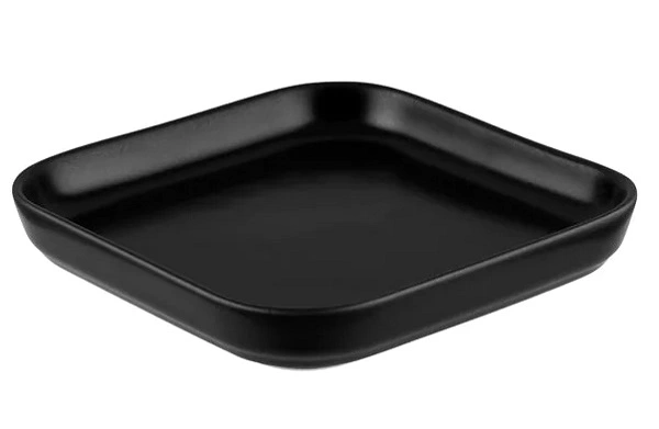BONNA NOTTE SQUARE DISH BLK 190 x 190 x 38mm, 250ml