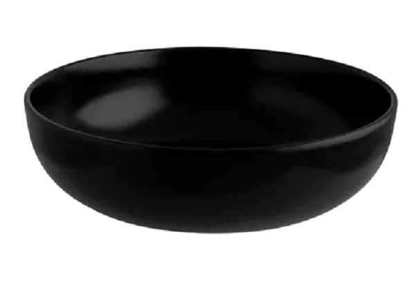 BONNA NOTTE ROUND BOWL BLK 180mm x  58mm, 820ml