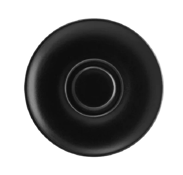 BONNA NOTTE CONSOMME SAUCER BLK 190mm x 20mm