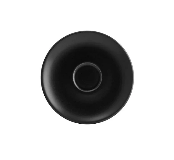 BONNA NOTTE ESPRESSO CUP SAUCER BLK 120mm