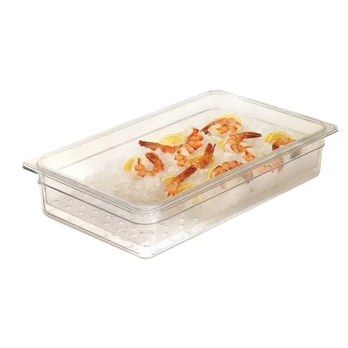 CAMBRO 1/1 x 100mm FOOD PAN 13 LTR CLEAR