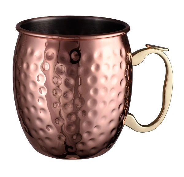 AVANTI MOSCOW MULE MUG 530ml HAMMERED COPPER