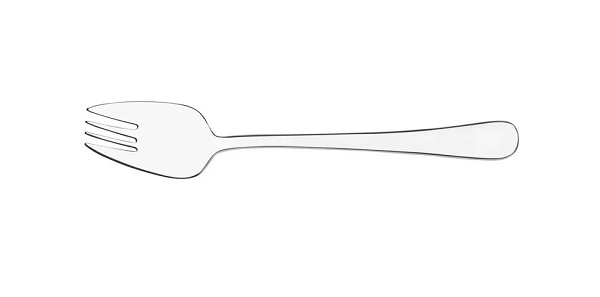 TABLEKRAFT YORK CUTLERY BUFFET FORK S/ST