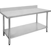 VANTAGE S/ST WORK BENCH W/ 100mm SPLASHBACK