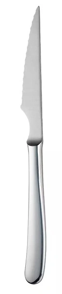 CAVALIER S/ST SERRATED STEAK KNIFE 215mm POINTED TIP