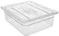 CAMBRO 1/2 SIZE CLEAR LID W/HANDLE, 265x325mm