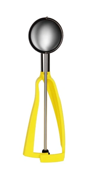 BONZER LITEGRIP ICE CREAM SCOOP NO.20 YELLOW HANDLE