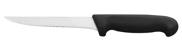 IVO BONING KNIFE BLACK HANDLE 150mm