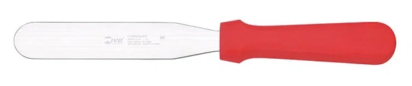 IVO SPATULA RED HANDLE 150mm