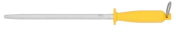 IVO SHARPENING STEEL YELLOW HANDLE 250mm