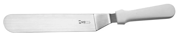 IVO SPATULA CRANKED WHITE HANDLE 200mm