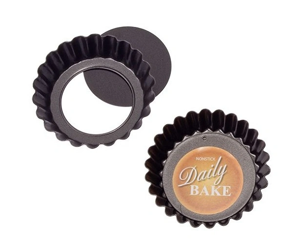D.LINE DAILY BAKE NON-STICK MINI QUICHE PAN 7.5cm x 2cm