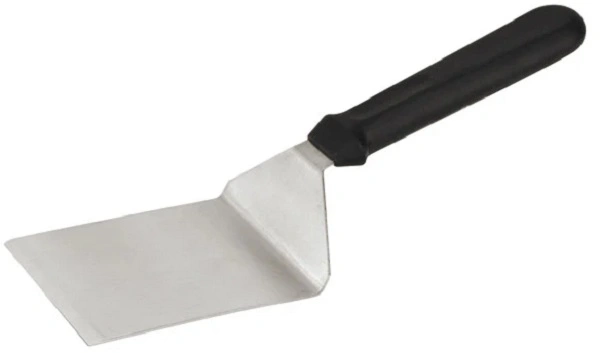 GRIDDLE SCRAPER 125 x 75mm PLASTIC HANDLE