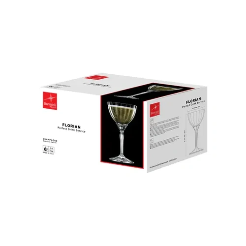 BORMIOLI ROCCO FLORIAN CHAMPAGNE GLASS 240ml