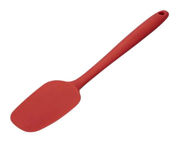 CHEF INOX NON STICK SILICONE SPATULA / SPOON RED 270mm